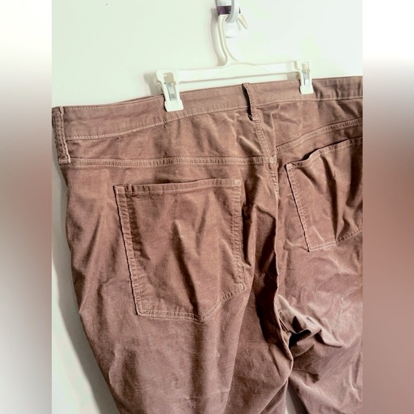 Old Navy High Waisted OG straight Corduroy Ankle Pants 28W Chanterelle(pink) - Picture 10 of 10